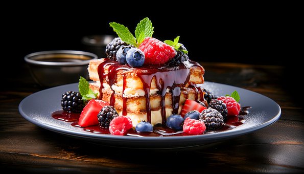 Free Ai Generated Cake illustration and picture