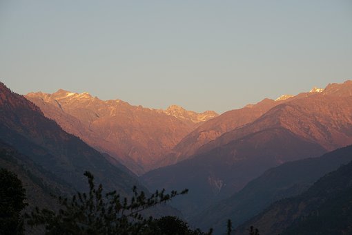 Berge, Landschaft, Himmel, Natur, Wolken