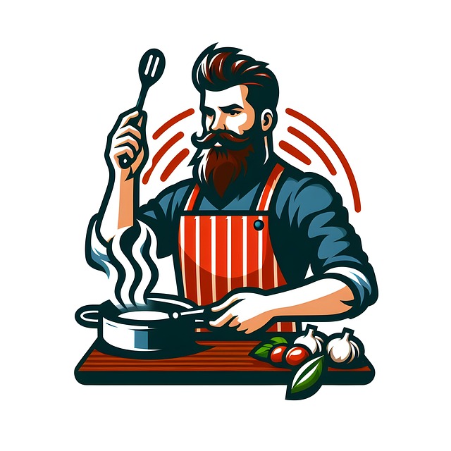 Free ai generated cook chef illustration
