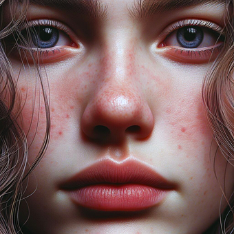 Free Woman Face illustration and picture