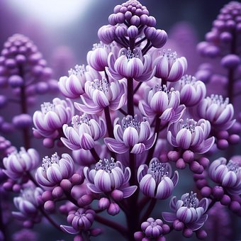 Free Ai Generated Purple illustration and picture