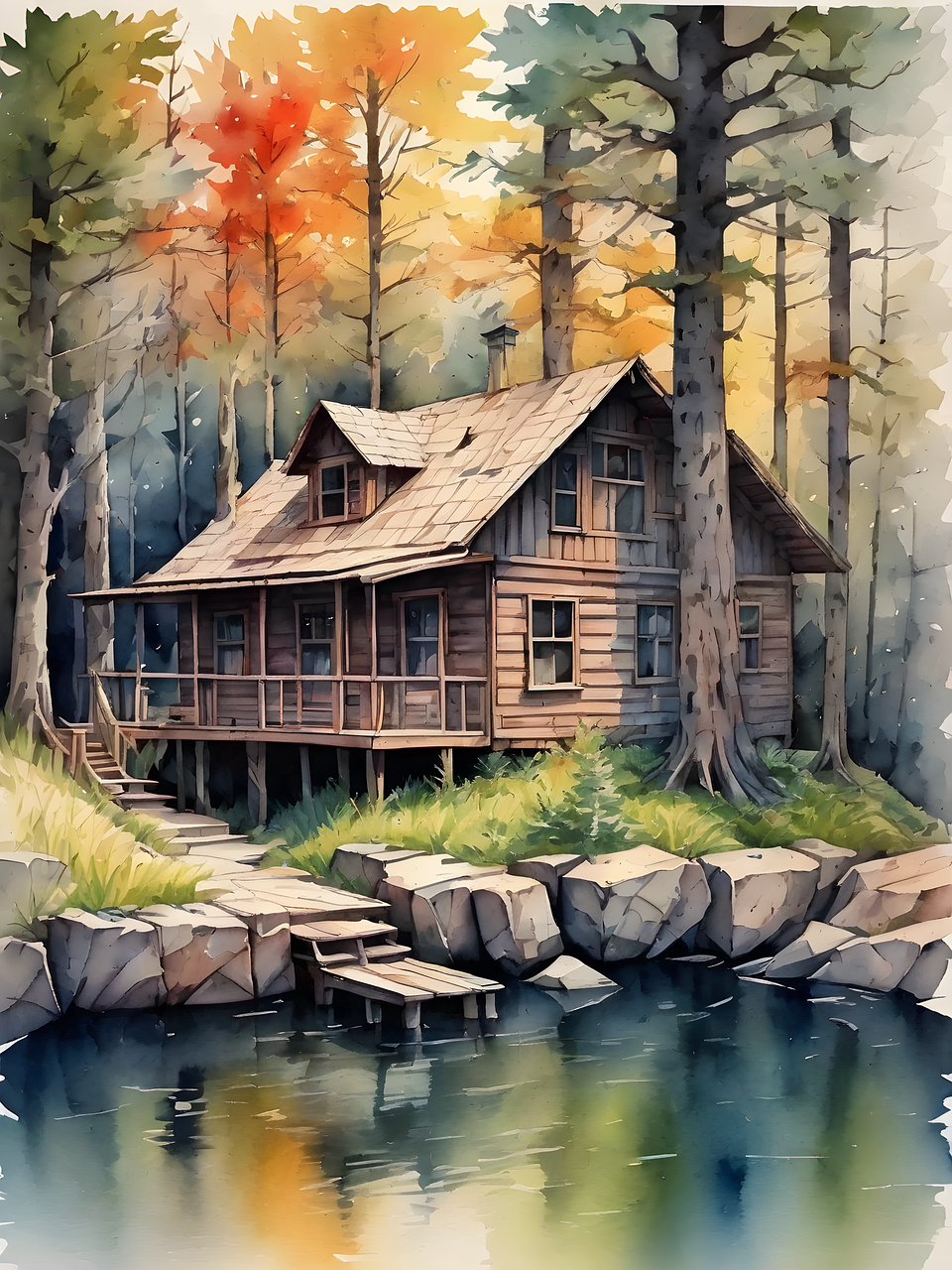 Ai产生的 舱 小屋 - Pixabay上的免费图片 - Pixabay