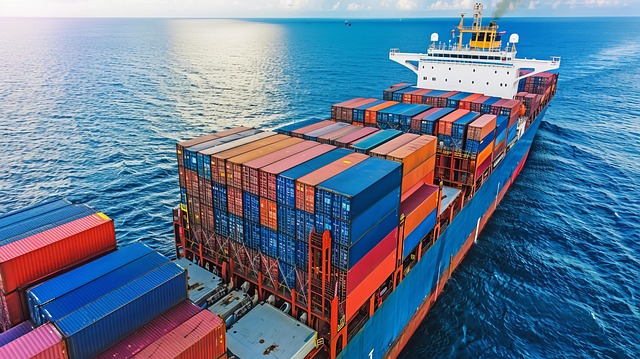 Schip, Boot, Zee, Lading, Oceaan