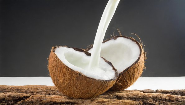 Kokosnøtt, Melk, Kokosmelk, Mat, Drikke