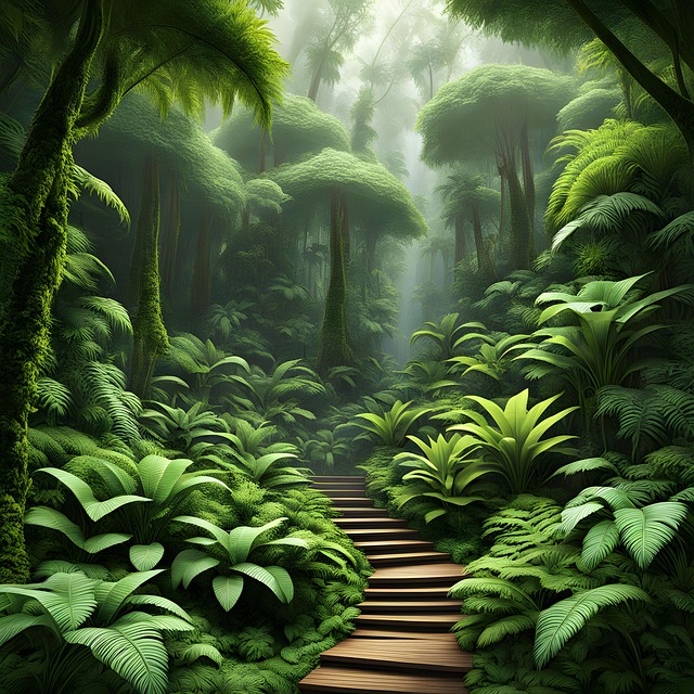 Free Ai Generated Forest illustration and picture