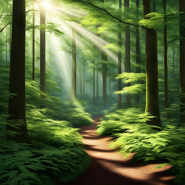 Free Ai Generated Forest illustration and picture