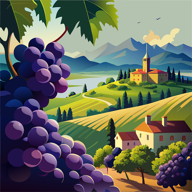 Ai Generado, Uva, Viñedo, Campo, Sierras