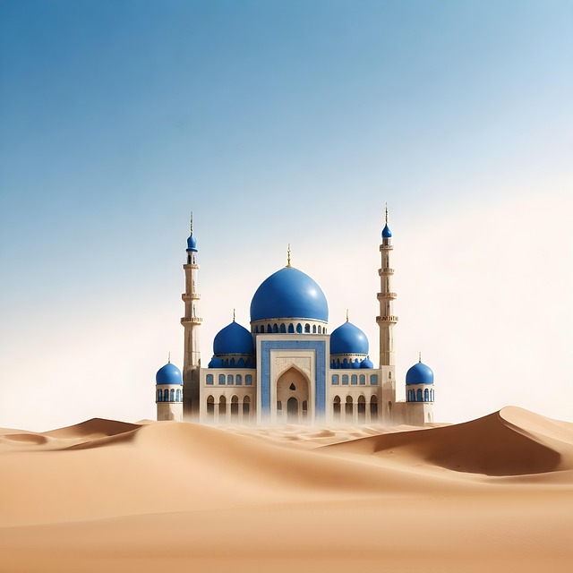 Download free HD stock image of Ai Generated Mosque Free ai generated mosque ramadan illustration