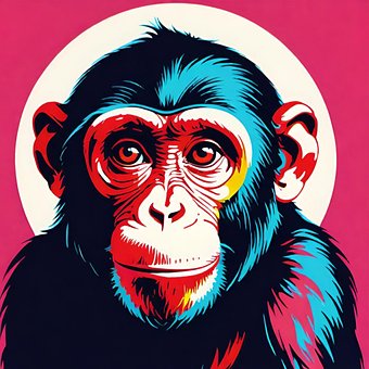 Ai Generiert, Schimpanse, Affe, Tier