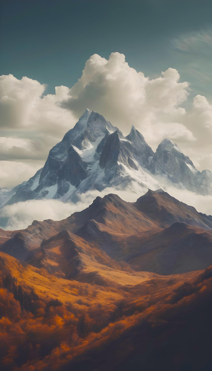 Ai产生的 山 顶峰 - Pixabay上的免费图片 - Pixabay