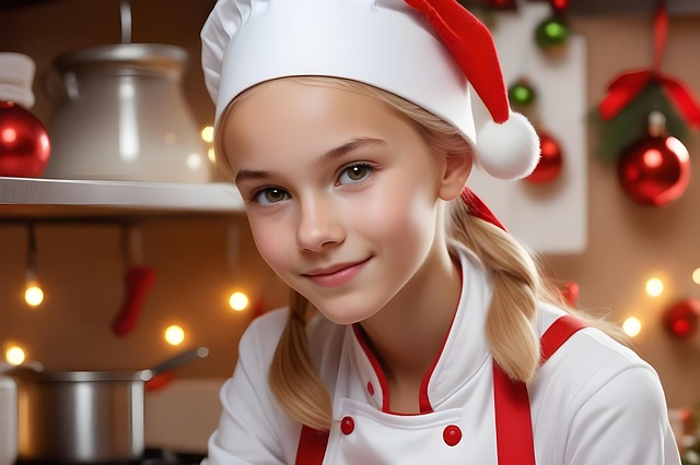 Download free HD stock image of Ai Generated Girl Free ai generated girl chef illustration