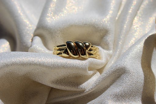 Ring, Gold, Schmuck, Juwelen, Frau