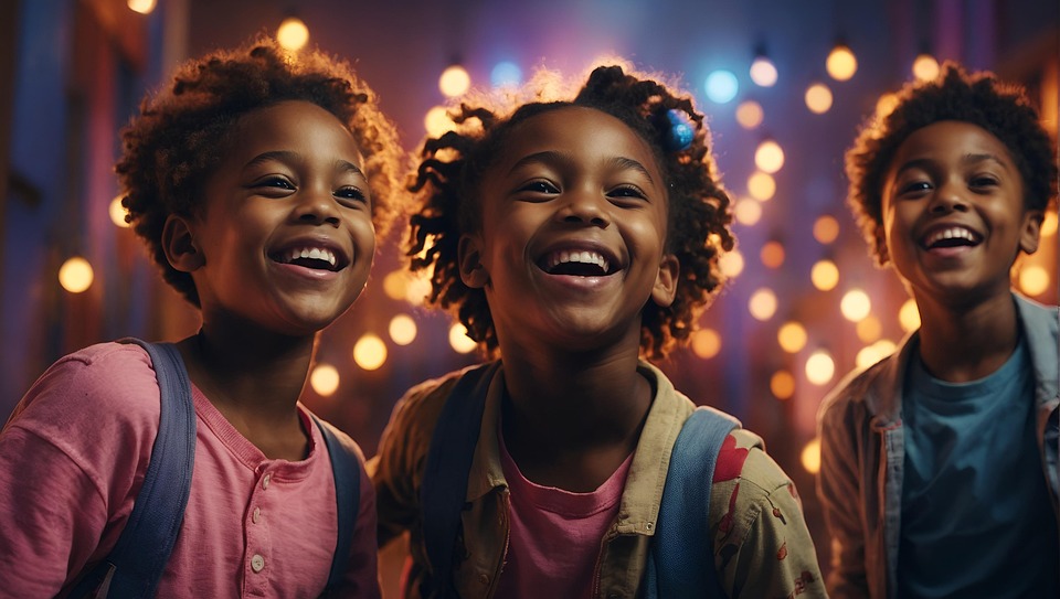 Download Ai Generated, Children, Kids. Royalty-Free Stock Illustration ...