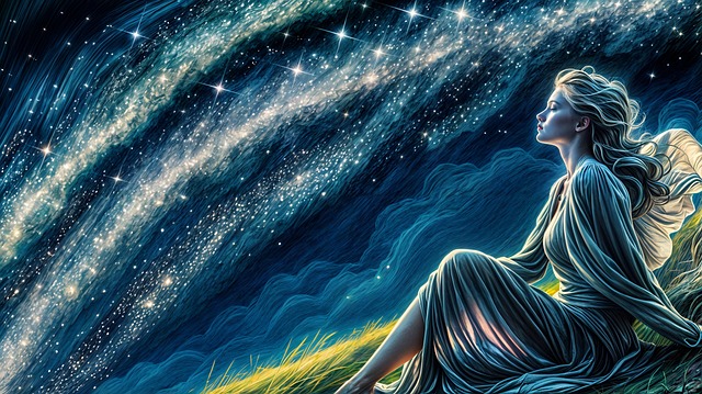 Free ethereal beauty graceful elegance princess illustration