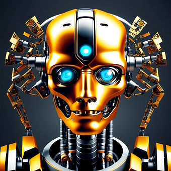 Ai Generované, Cyborg, Robot, Stroj