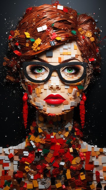 Free ai generated woman face illustration