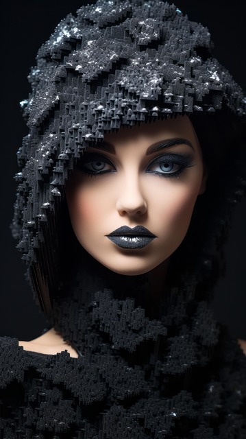 Free ai generated woman face illustration
