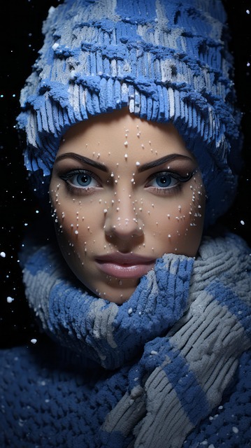 Free ai generated woman face illustration