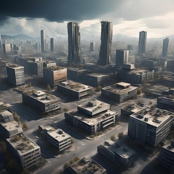 Free Ai Generated City illustration and picture