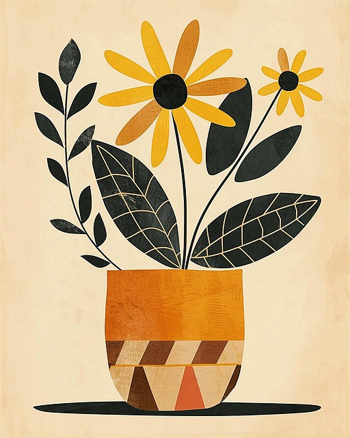 Free ai generated flowers nature illustration