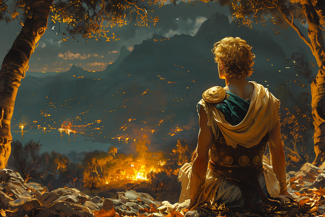 Download free HD stock image of Man Apollo Free man apollo mythology illustration