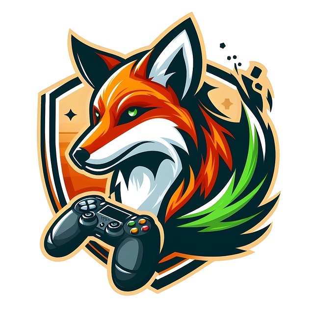 download-ai-generated-fox-gaming-royalty-free-stock-illustration