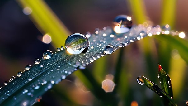 Free Droplets Blade illustration and picture