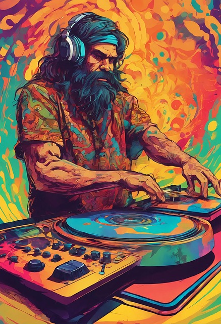 Ai Genereret, Dj, Vinyl, Disk, Farverig