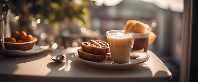 Ai Generiert, Kaffee, Frühstück, Balkon