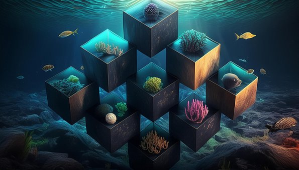 Free Underwater Fishes illustration and picture
