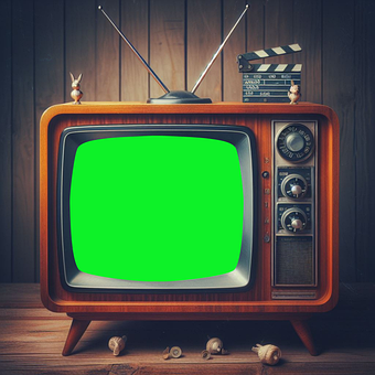Ai Generert, Skjerm, Tv, Grønn Skjerm