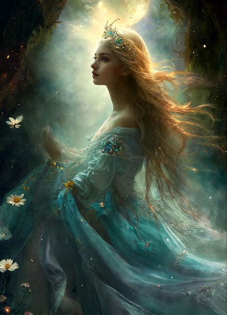 Download free HD stock image of Mystical Forest Free mystical forest beautiful illustration