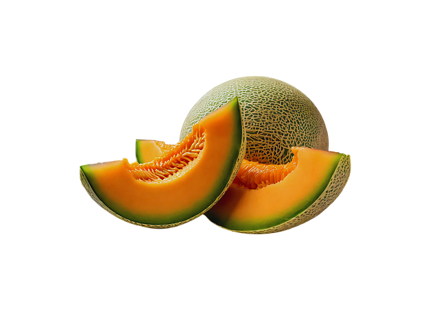 Free ai generated melon cantaloupe illustration