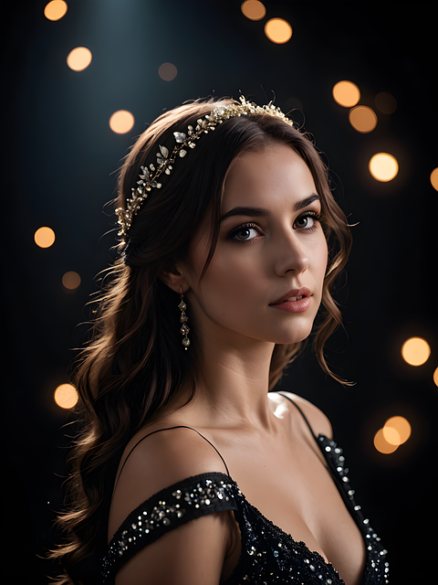 Mujer, Cubrir, Ai, Hermosa, Fantasía