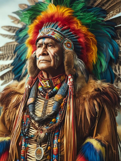 Free culture tradition native american illustration