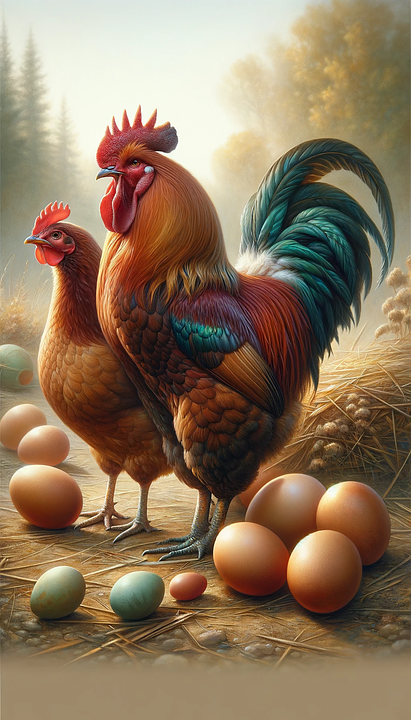 Download Ai Generated, Chicken, Rooster. Royalty-Free Stock ...