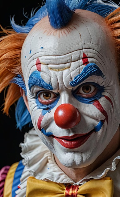 Free ai generated clown mysterious illustration