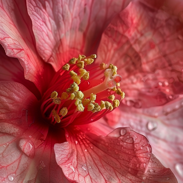 Free hibiscus flower plant illustration