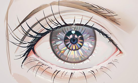 Free Ai Generated Eye illustration and picture