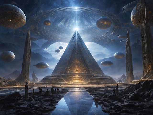 Download free HD stock image of Alien Space Free alien space fantasy illustration