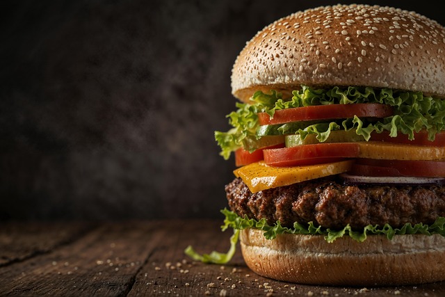 Free food photo hamburger cheese burger illustration