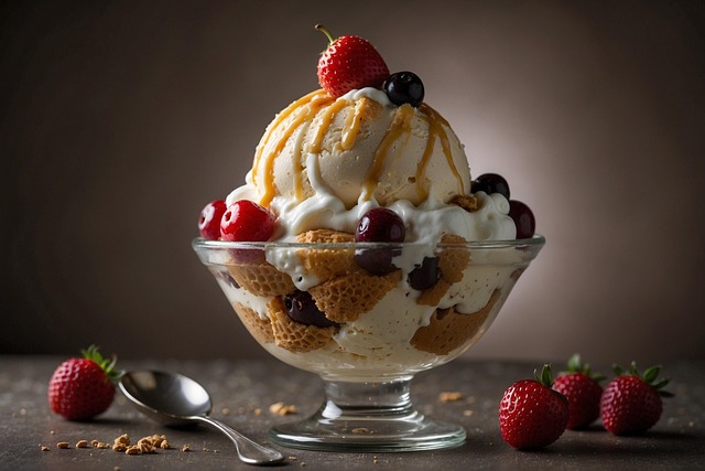 Food-Fotografie, Food-Foto, Eiscreme