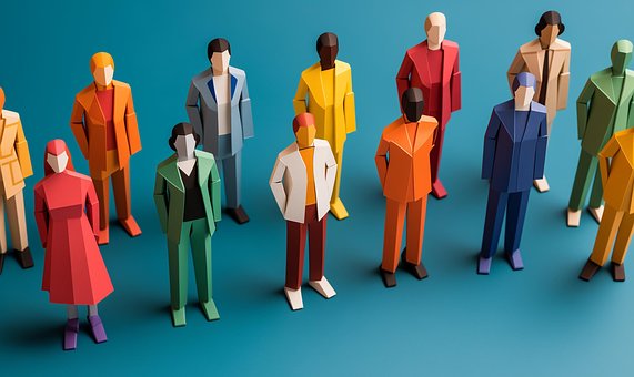 Free Diversity Origami illustration and picture