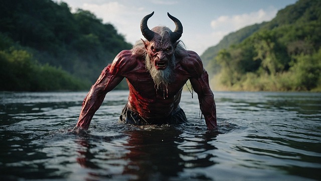 Download free HD stock image of Ai Generated Demon Free ai generated demon beast illustration
