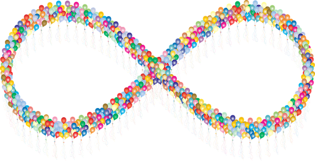 Free balloons infinity infinite illustration
