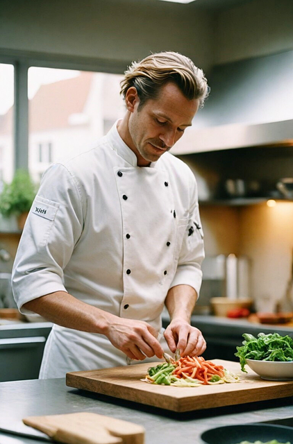 Download free HD stock image of Ai Generated Cook Free ai generated cook chef illustration