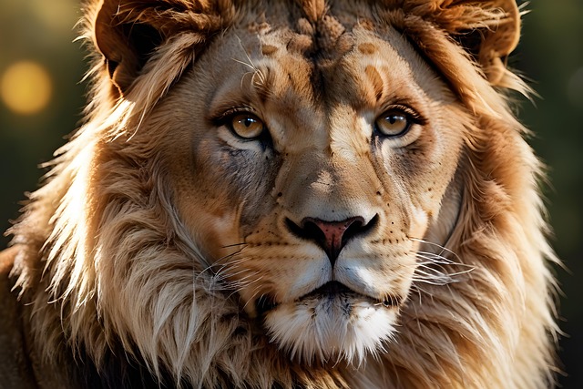 Free ai generated lion animal illustration