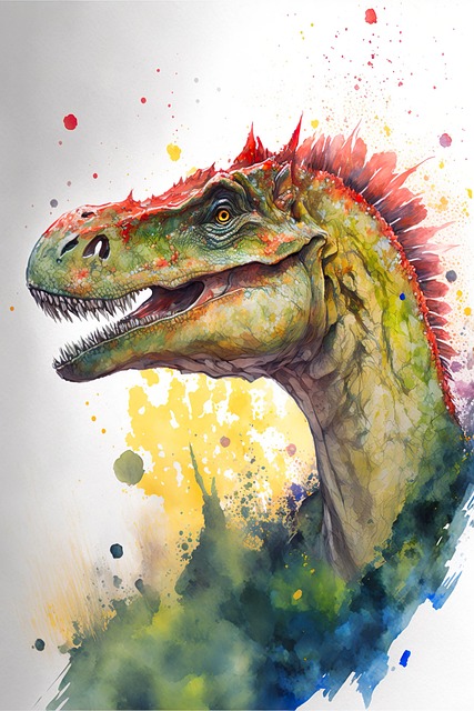 Free ai generated dinosaur dino illustration