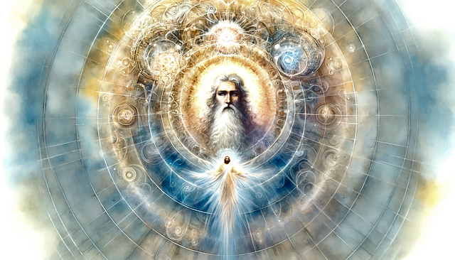Free ai generated father's love son's grace illustration