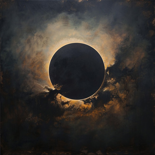 Free ai generated eclipse solar illustration